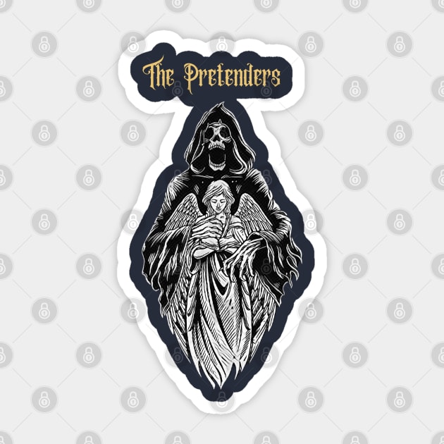 Devil Angel The Pretenders Sticker by Katab_Marbun